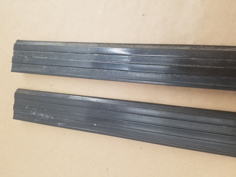 1984-93 BMW E30 318i 325i ENTRY DOOR SCUFF PANEL PLATE SILL TRIM STEP OEM #497CN