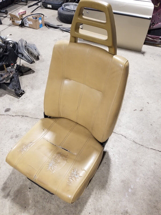 Volvo 240 244 245 Front Right Passenger Side Tan Vinyl Seat OEM #2680E