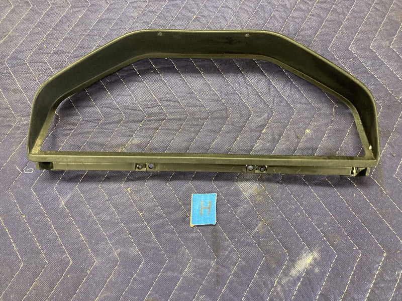 1982-1994 BMW E30 318i 325i Instrument Gauge Cluster Bezel Trim Surround #2478M