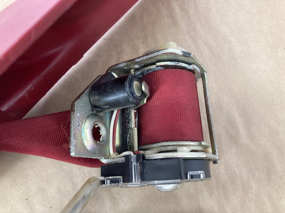 1976-1979 Cadillac Seville Right Front Seat Belt Retractor Red OEM #1796M