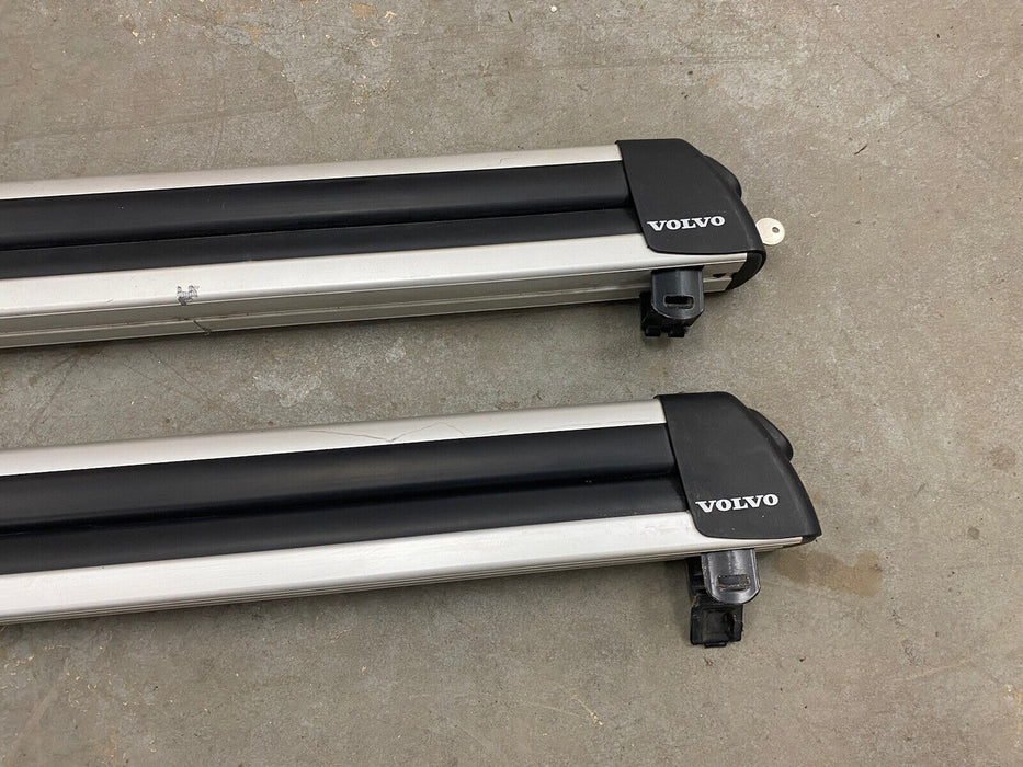 Volvo Ski & Snowboard Roof Rack Hold Down Clamps Pair w/Key! OEM #2744E