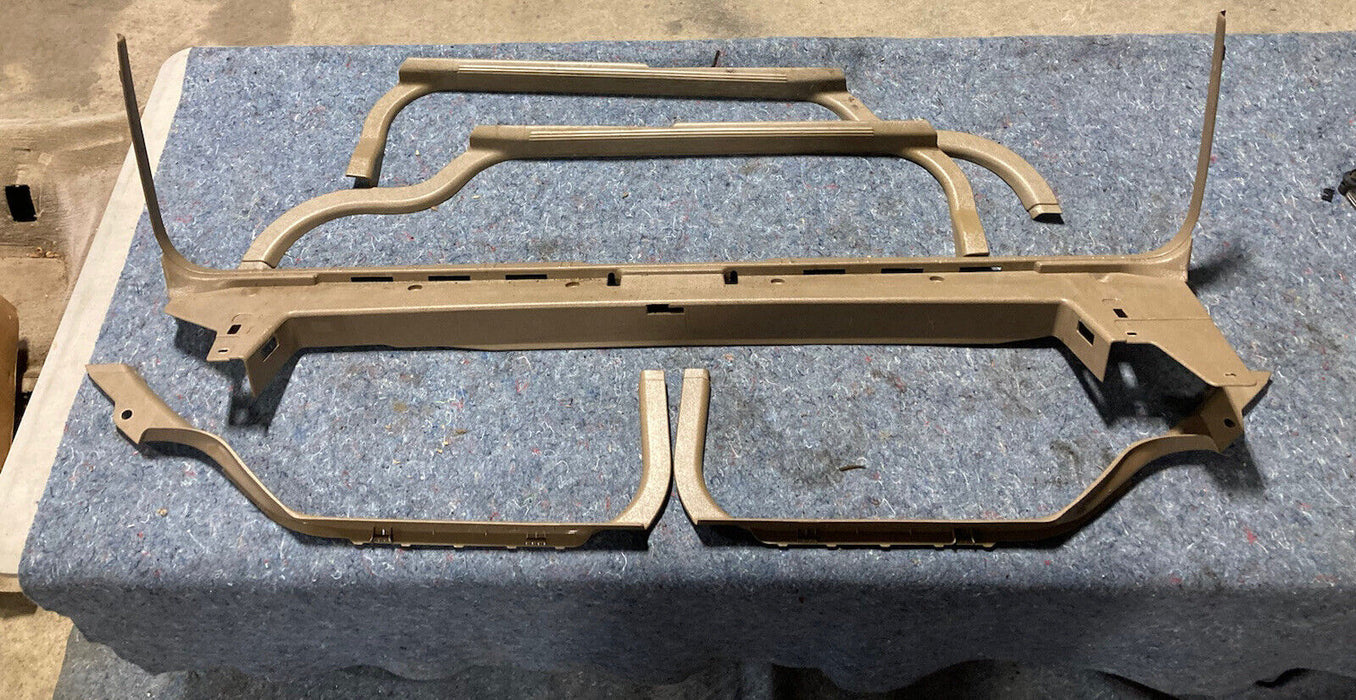 1992-1997 Volvo 850 GLT Interior Sill Trim Wagon Full Set 6600939 Tan OEM #723M