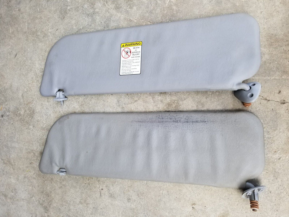 1992-2007 Ford E150 E250 E350 OEM SUN VISOR OVERHEAD FLIP DOWN PANELS #880CN