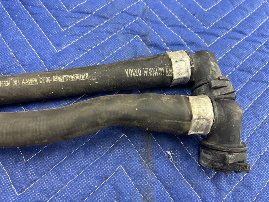 2005-2007 Volvo S60R V70R Pair Engine to Heater Core Hose 30745334 OEM #1155EM