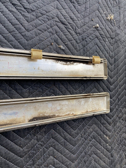 1961-1964 Buick Electra 225 Door Sill Scuff Plate Trim Pair Interior OEM #2961E