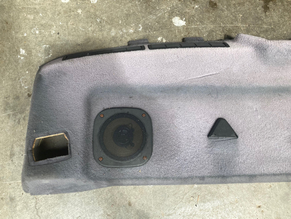 84-91 BMW Rear Parcel Shelf Hat Deck Speaker Sedan 325ix 325e 318i 325i E30 #57M