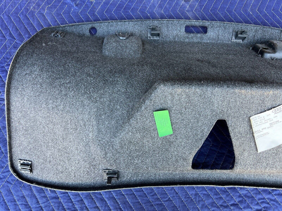 2003-2009 Audi S4 B6 B7 8E Rear Trunk Molded Carpet Panel 8E5867975B OEM #678EM