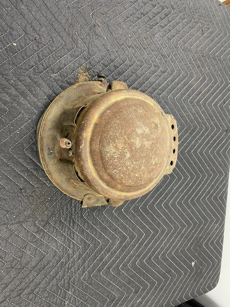 Antique Vintage Car Gas Carbide Headlight Brass & Steel Model T 1910s #2998E