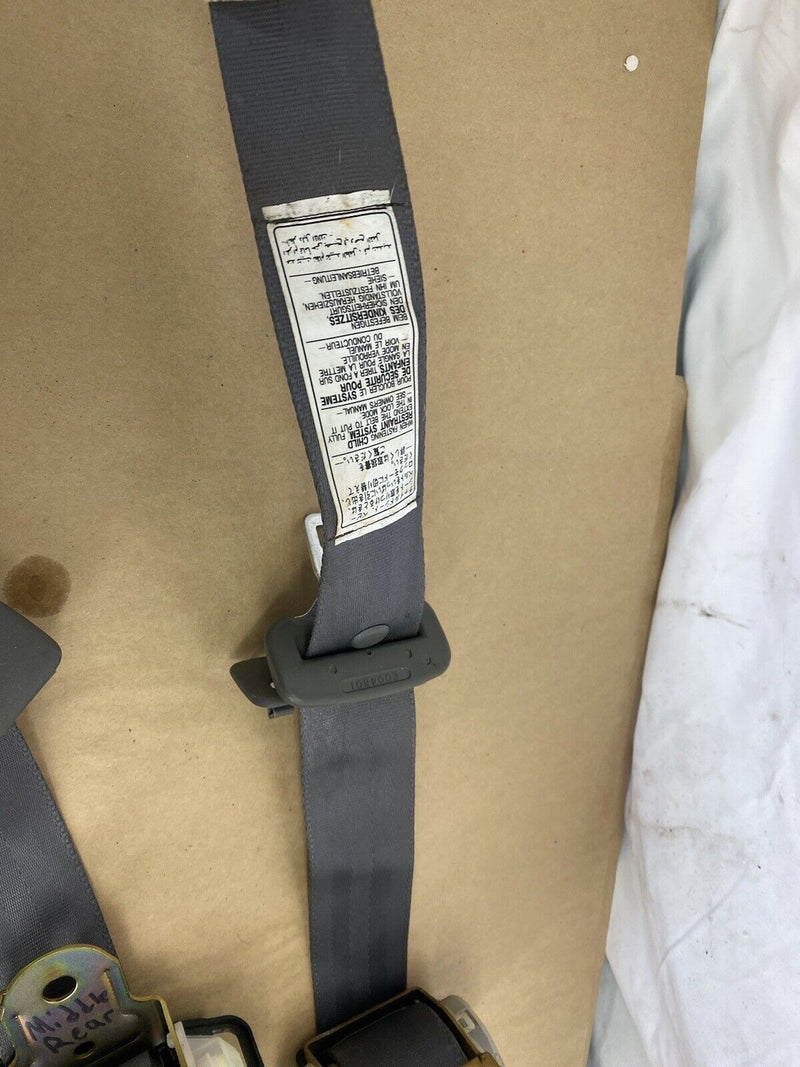 1997-2001 Lexus ES300 Set of 3 Rear Seat Belts Left Right Center OEM #2365E