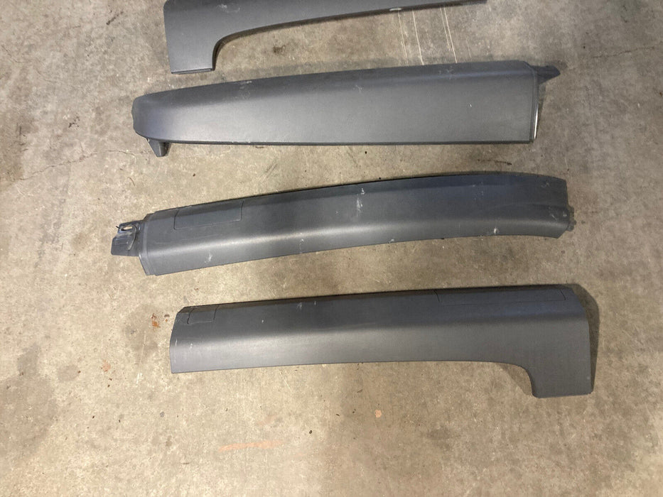 2003-2011 Honda Element Roof Trim Panels Lot Gray Moldings W/ Bolt Covers #642MM