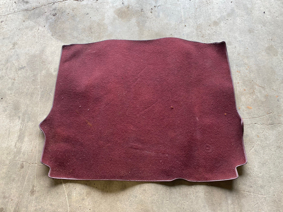 1979-1985 Mercedes 300SD W126 Sedan Rear Trunk Tire Carpet Panel OEM #255EM