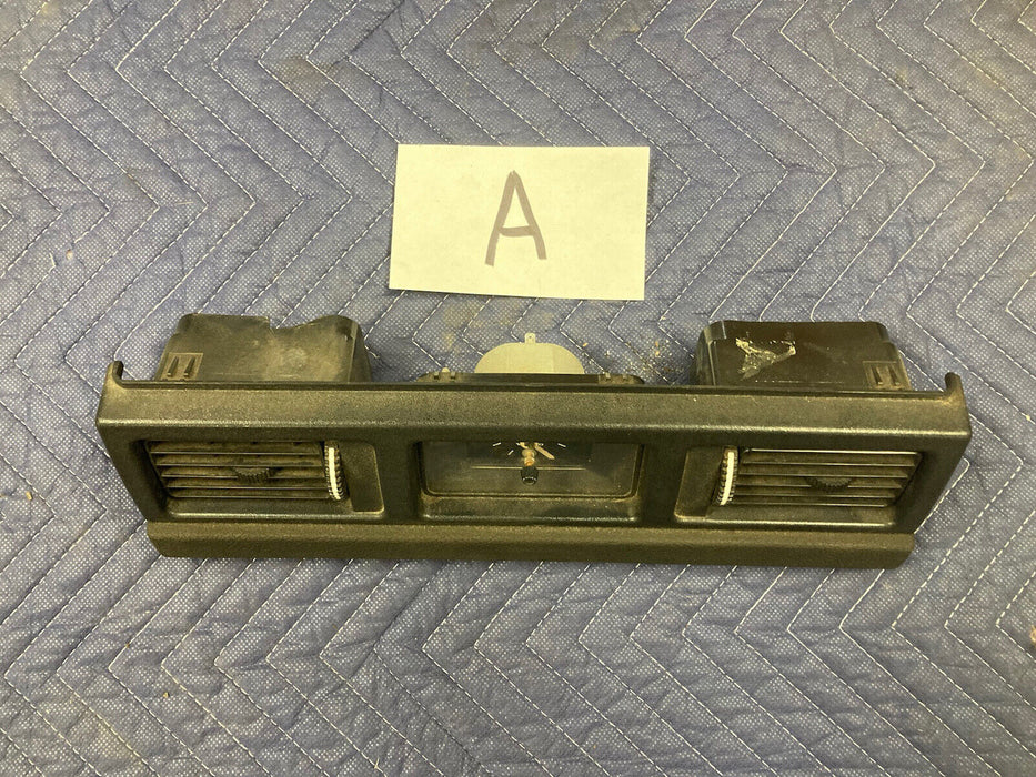 1975-1985 Volvo 242 240 244 245 Dash Vents Clock Trim Interior #1612M