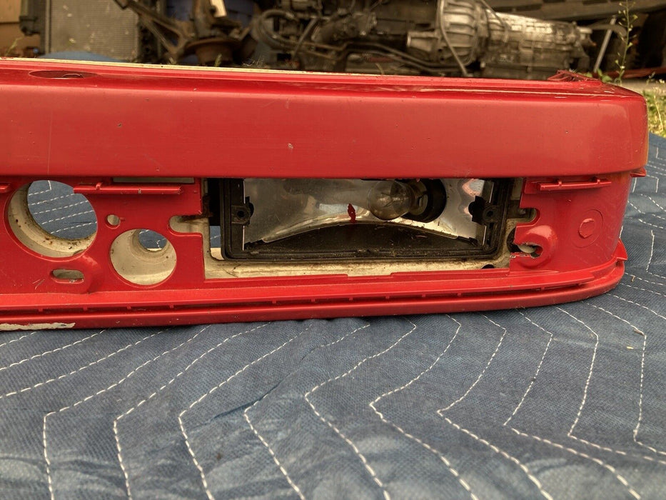 1982-1994 BMW E30 318i 325i 3 Series Bumper Cover Red Front Upper OEM #2283M