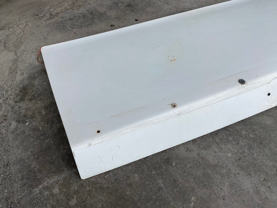 84-91 BMW Sedan 318i 325i 325ix E30 Rear Deck Lid Hatch Trunk Bonnet White #808E