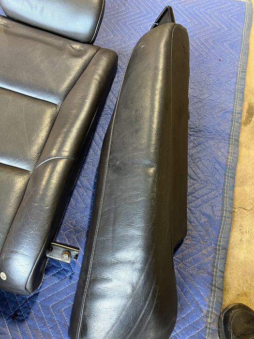 2005-2007 Volvo S60R Rear RH & LH Nordkap Blue Leather Bench Seat Set OEM#1222EM