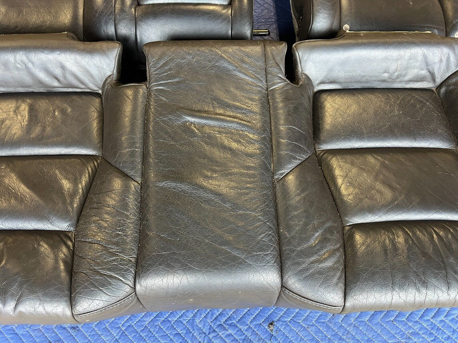 2005-2007 Volvo S60R Rear RH & LH Nordkap Blue Leather Bench Seat Set OEM#1222EM