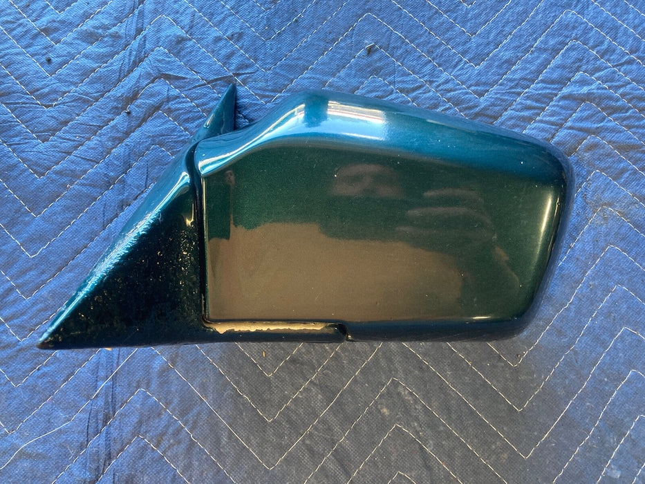 1986-1994 BMW 7 Series E32 Left Rear View Mirror Green Drivers Side OEM #1037M