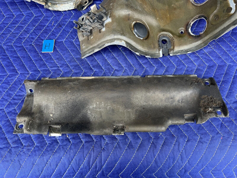 1979-1985 Mercedes 300SD W126 Engine Bay Brake Booster Shield Bracket OEM #363EM