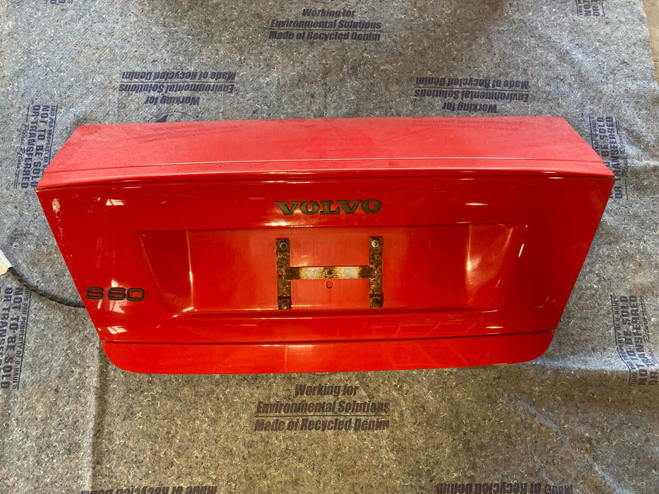 2005-2007 Volvo S60R S60 Trunk Passion Red Rear Deck Lid #1259M