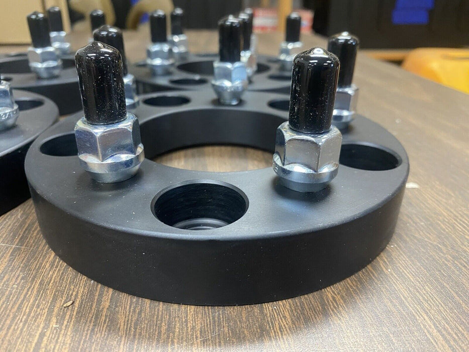 5x5 to 5x4.5 Bolt Pattern 1” Wheel Spacers Aluminum 12x1.5 82.5mm Set 4 #3050E