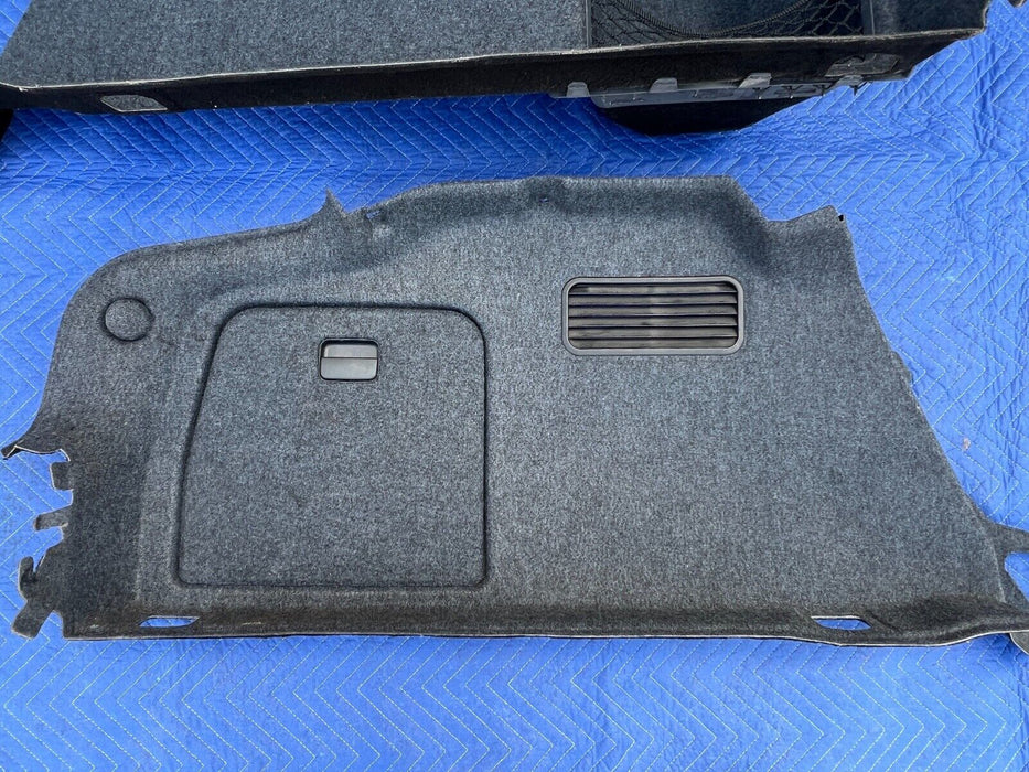 2003-2009 Audi S4 B6 B7 8E RH & LH Trunk Molded Cargo Carpet 8E5863887C OE#683EM