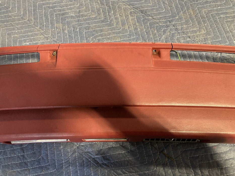 1976-1979 Cadillac Seville Dash Dashboard Assembly Trim Interior Red OEM #1758M