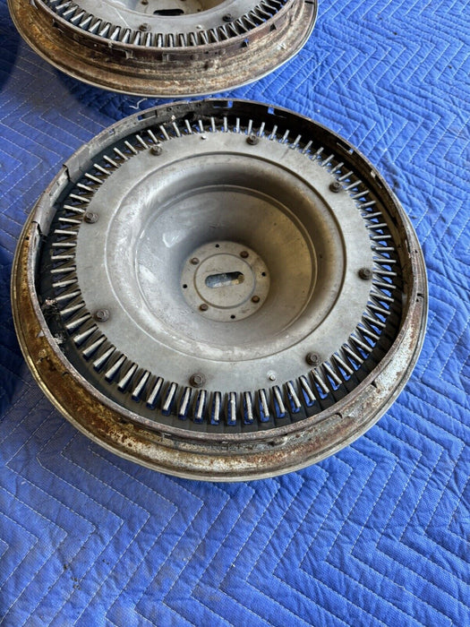 1968-1973 Corvette C3 Original Starburst Turbine Hub Cap Wheel Covers 15” #3209E