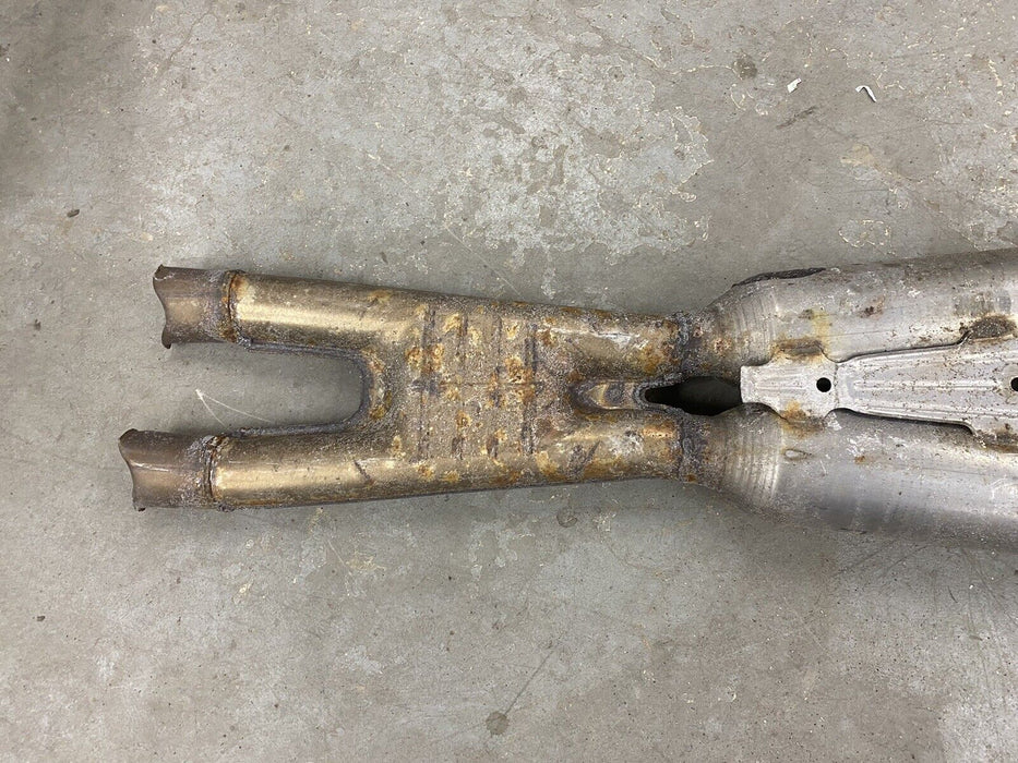 2007-2009 Lexus LS460 LS460L Center Exhaust Resonator X Pipe Muffler OEM #2073EJ