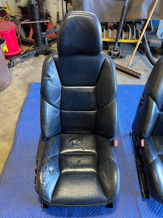 2005-2007 Volvo S60R V70R Front LH & RH Nordkap Leather Power Seats OEM #1112EM