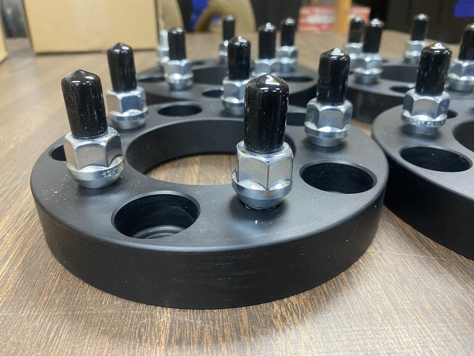 5x5 to 5x4.5 Bolt Pattern 1” Wheel Spacers Aluminum 12x1.5 82.5mm Set 4 #3050E