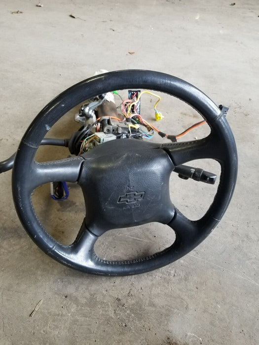 1999-2007 CHEVY 1500 SILVERADO SIERRA PICKUP EX STEERING COLUMN WHEEL #794CN