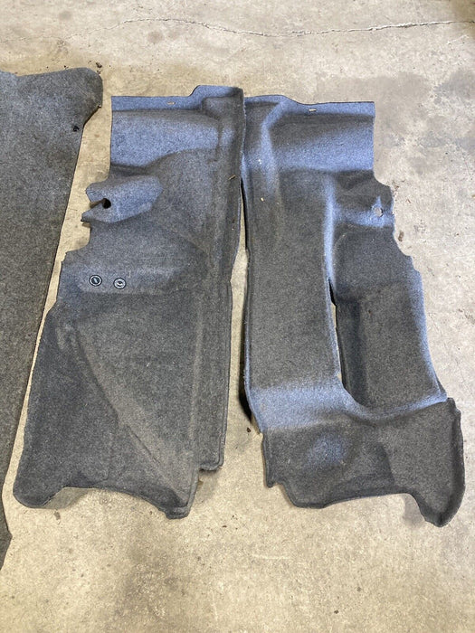 1986-1994 BMW 7 Series E32 Trunk Carpet Panels Set Of 3 Inserts OEM #807M