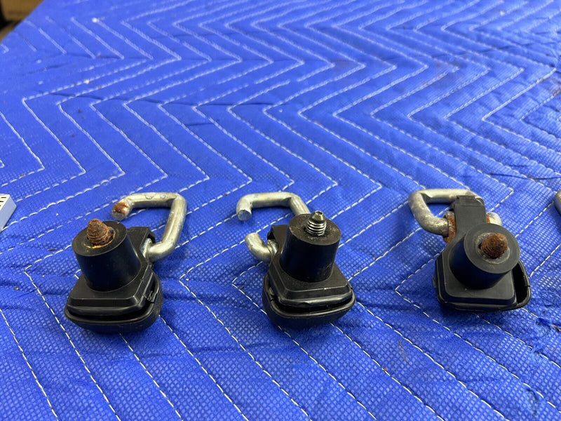1998-2002 Isuzu Trooper Set of 4 Rear Trunk Cargo Net Tie Down Hooks OEM #941EM