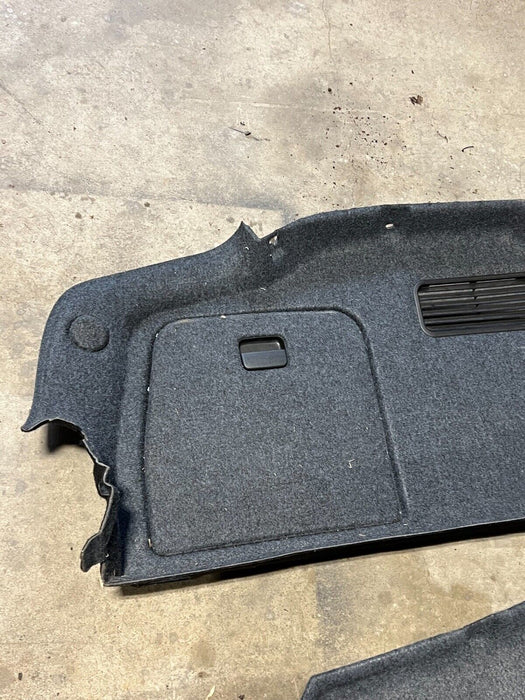 02-12 Audi A4 B6 Sedan 2.0T Left & Right Molded Trunk Carpet Liners OEM #157EM