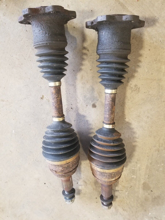 1999-2007 CHEVY 1500 SILVERADO SIERRA OEM FRONT CV SHAFT AXLES L R PAIR #861CN