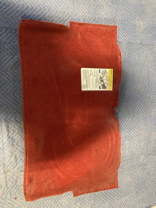 1976-1979 Cadillac Seville Trunk Liner Carpet Red Cover Floor Rear OEM #1751M