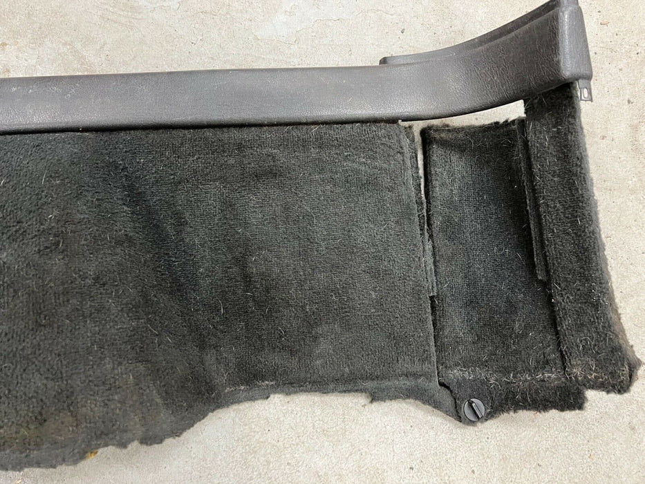 1998-2000 Volvo V70R V70 S70 Rear Carpet Molding Under Window Trim 967034 #63EM