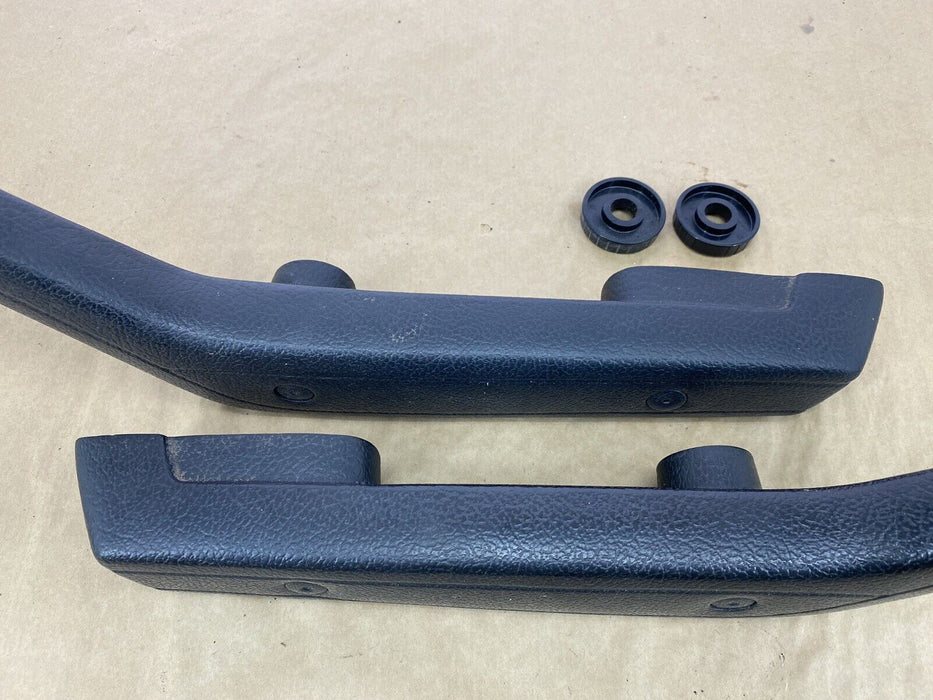 1973-1974 Volvo 144 145 Black Front Door Handle Arm Rest Trim L & R OEM #2481EJ