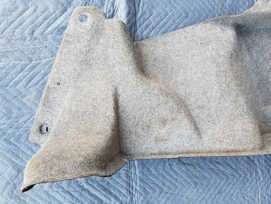 1992-1997 Volvo 850 850R Sedan Right Rear Trunk Carpet Panel Trim Gray OE #2769E