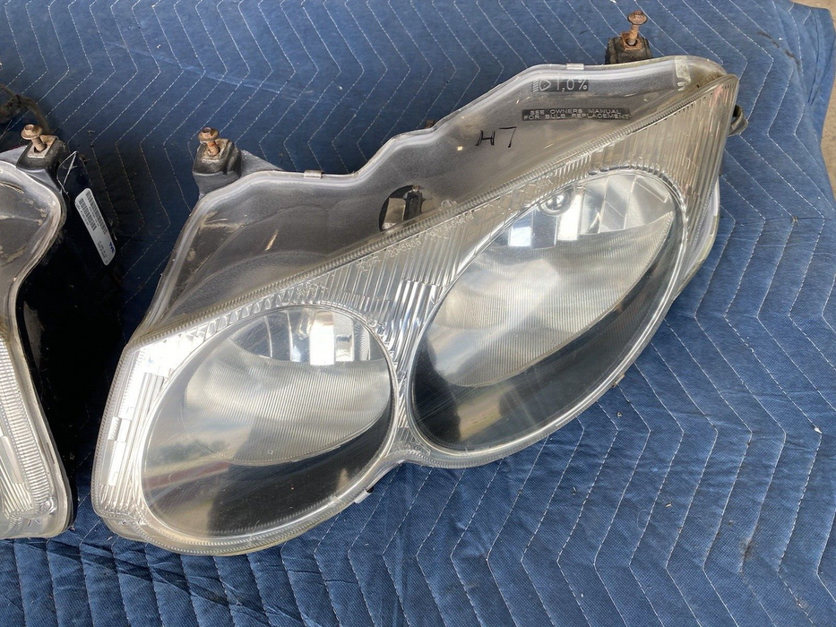 2001-2004 Chrysler 300M Pair LH & RH Headlight Lamp Assembly 205806B OEM #39MC