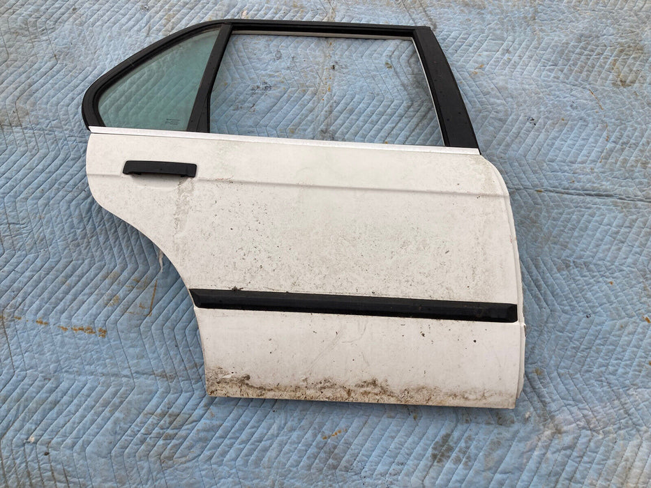 1982-1994 BMW E30 320i 318i 325i Rear Passenger Door Right RH White OEM #2280M