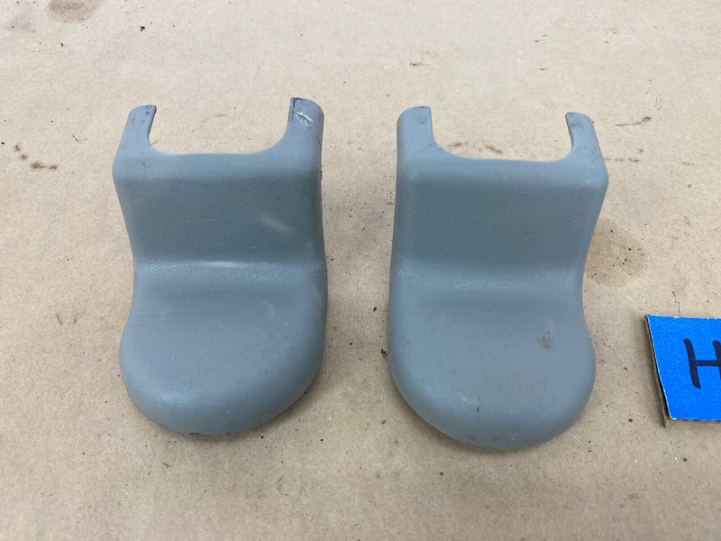 1997-2001 Lexus ES300 Left & Right Seat Track Trim Cover Pair Gray OEM #2277E