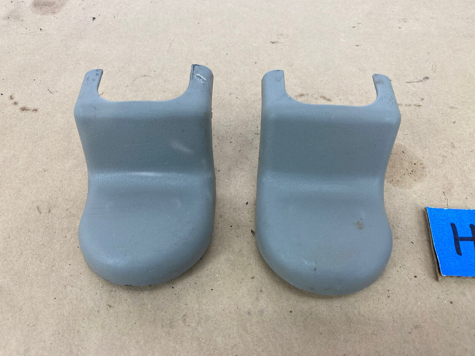 1997-2001 Lexus ES300 Left & Right Seat Track Trim Cover Pair Gray OEM #2277E