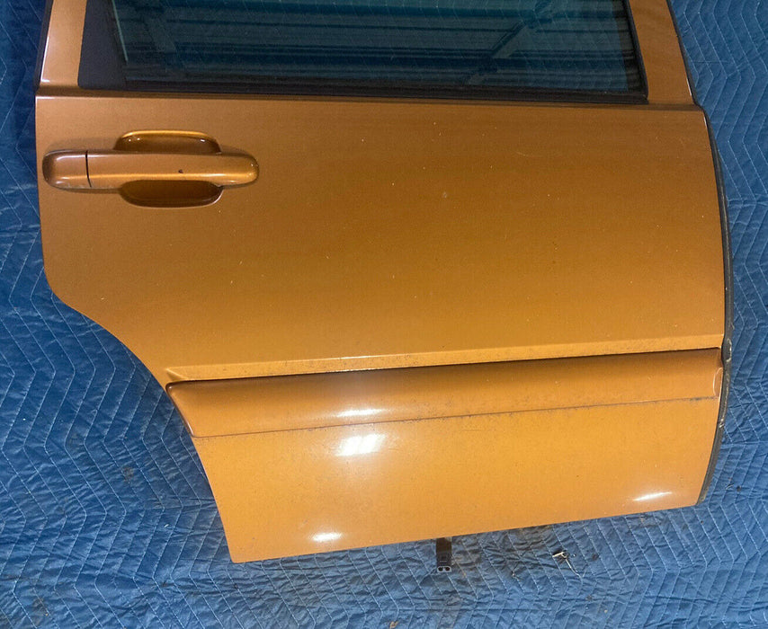 98-00 Volvo Right Passenger Side Rear Door Saffron OEM V70 V70R #229M