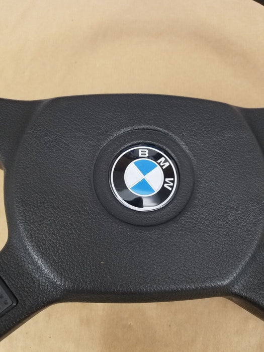 1984-93 BMW E30 318i 325i OEM STEERING WHEEL 4 FOUR SPOKE VINYL #476CN