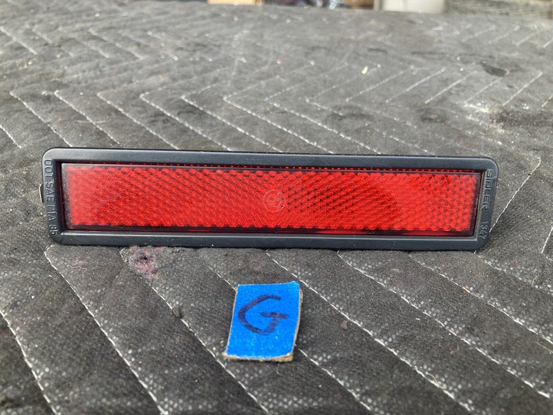 1982-1994 BMW E30 318i 325i 1377850 Rear Bumper Side Market Red Light OEM #2164M