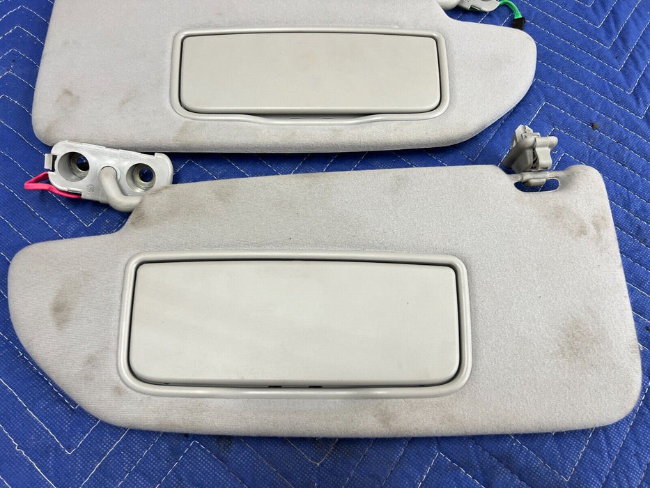 2005-2007 Volvo S60R V70R Pair Right & Left Sun Visor Sun Shade OEM #1032EM