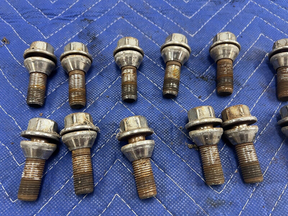 2005-2007 Volvo S60R S60 V70R Complete Set of 20 Lug Nut Bolts OEM #1162EM