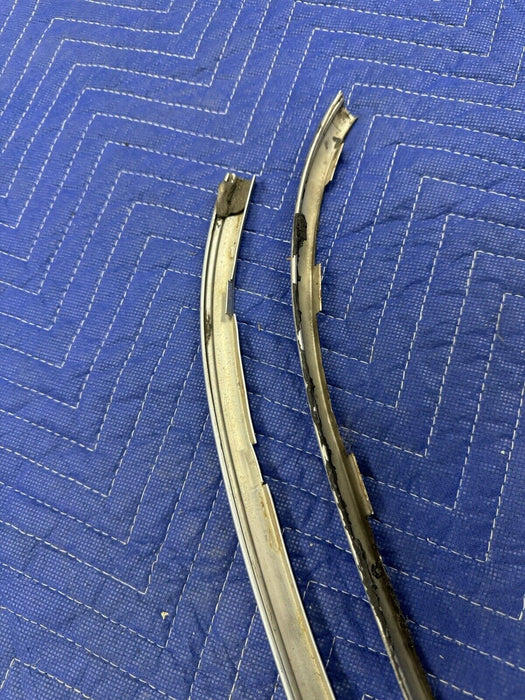 1968-1976 Corvette GM C3 Upper Windshield Reveal Trim Molding SS Pair OEM #3251E