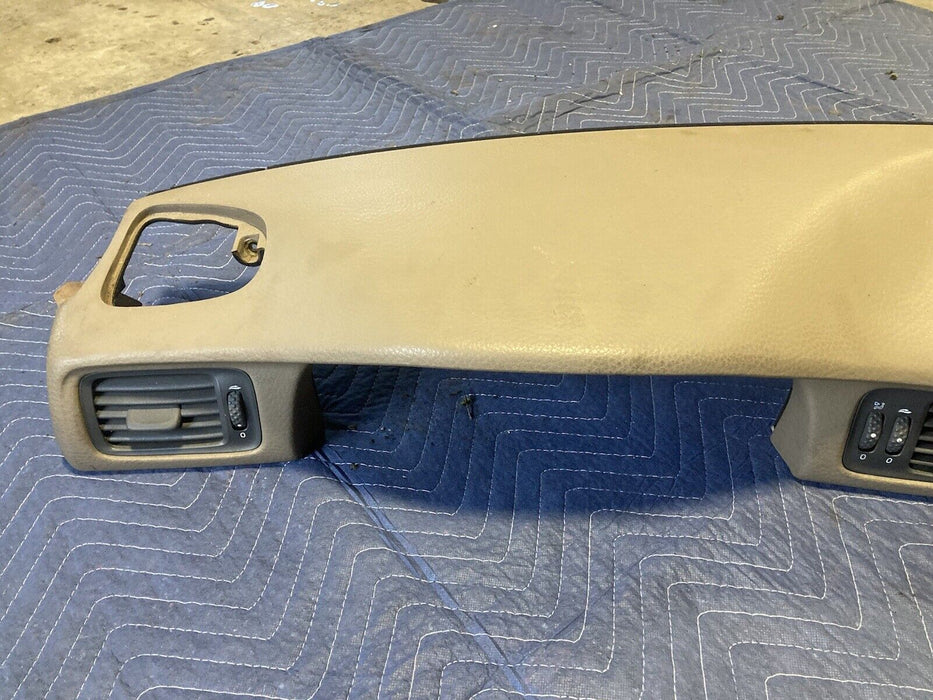 1998-2000 Volvo V70R V70 Upper Dash Panel Pad Tan Leather Interior AWD OEM #304M